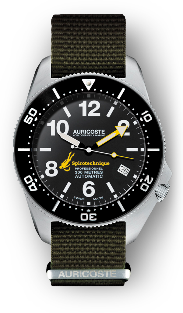 Auricoste spirotechnique-300m-steel-dial-digits-demo