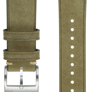 Bracelet Veau Kaki Bouchonné - Boucle acier – 20mm – Pompes rapides