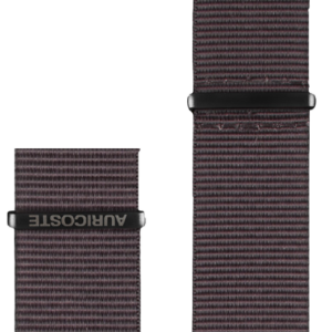 Bracelet NATO Gris - Boucle noire – 20mm